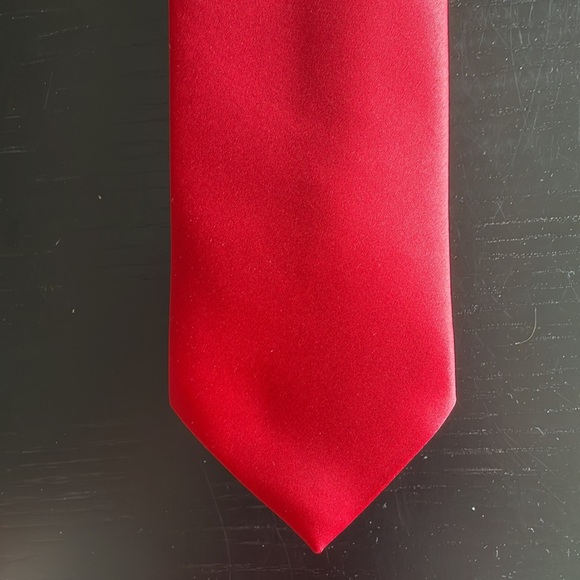 Tie - red - Picture 2 of 6